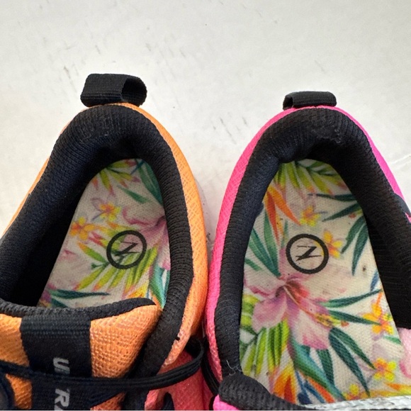 Zoot Vibrant Pink and Orange Athletic Shoes - Picture 9 of 10